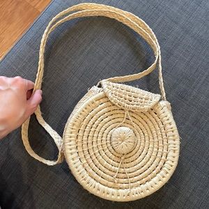 Beige purse